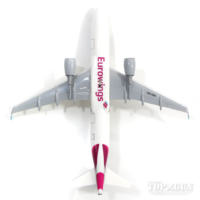 A320SL ユーロウイングス・ヨーロッパ（オーストリア） 特別塗装 「Eurowings Holidays」 （スナップインモデル・スタンド仕様・ランディングギアなし）  OE-IQD 1/200 ※プラ製 [611893]