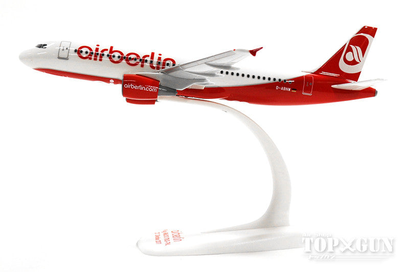 A320 Air Berlin final flight October 27, 2017 (Snap-in model, stand version, no landing gear) D-ABNW 1/200 *Plastic [611923]