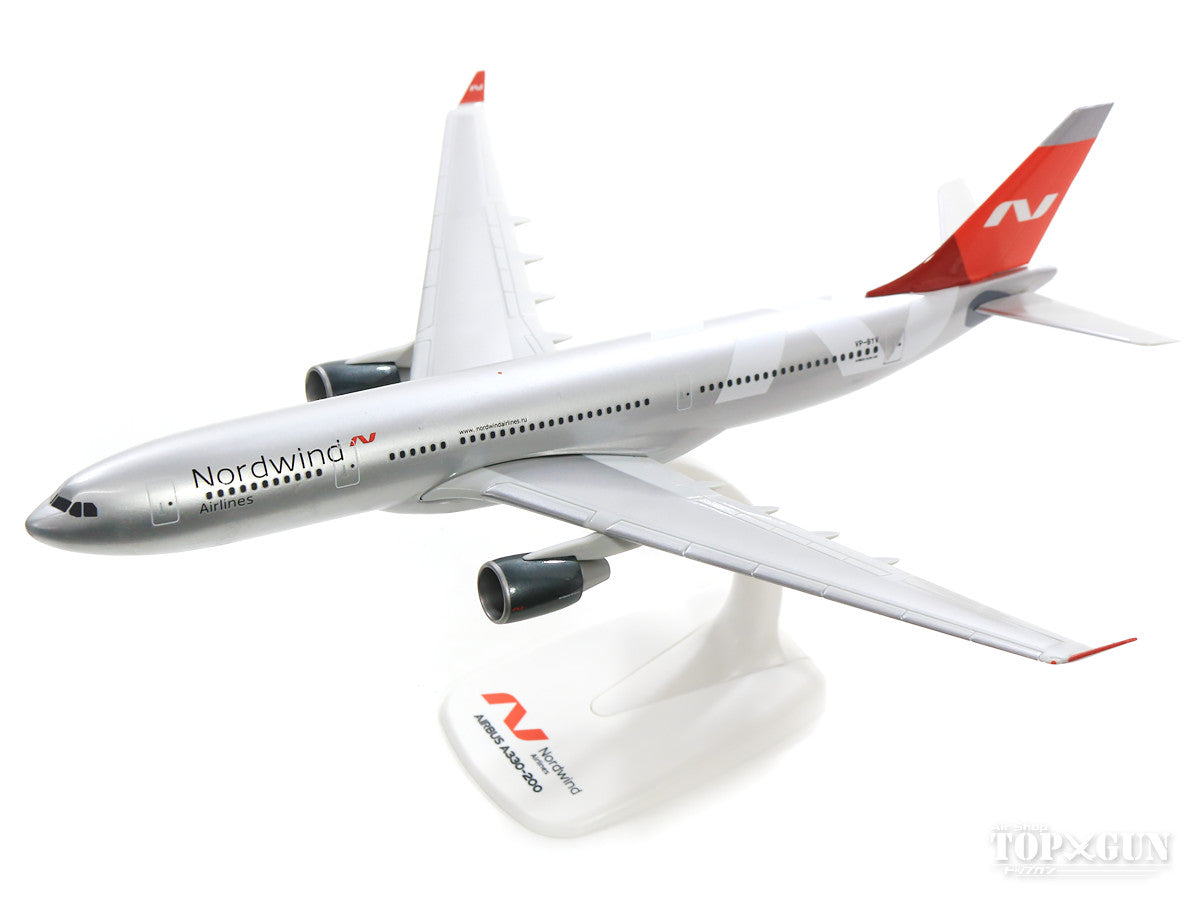 A330-200 ノードウィンド航空 VP-BYV （スナップインモデル・スタンド仕様・ランディングギアなし） 1/200 ※プラ製 [612012]