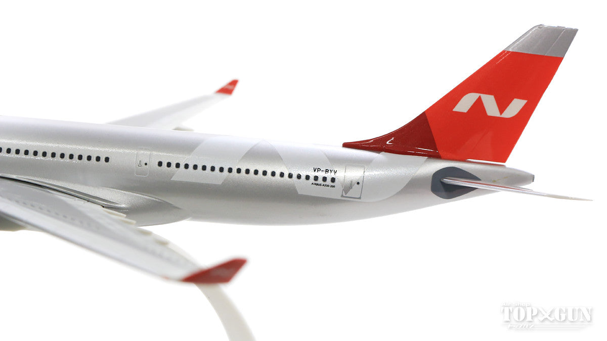 A330-200 Nordwind Airlines VP-BYV (Snap-in model, stand version, no landing gear) 1/200 *Plastic [612012]