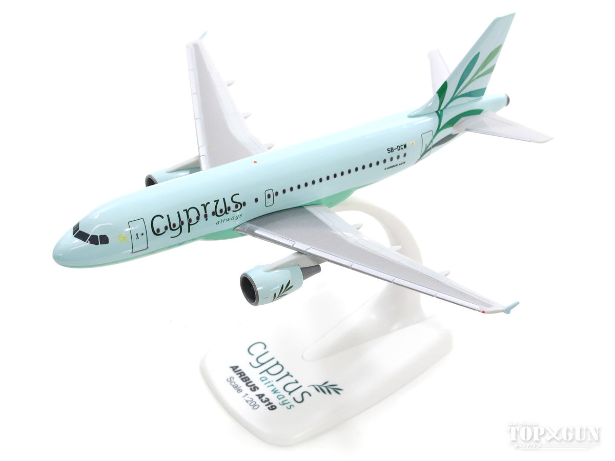 A319 Cyprus Airways 5B-DCW (Snap-in model, stand version, no landing gear) 1/200 *Plastic [612036]