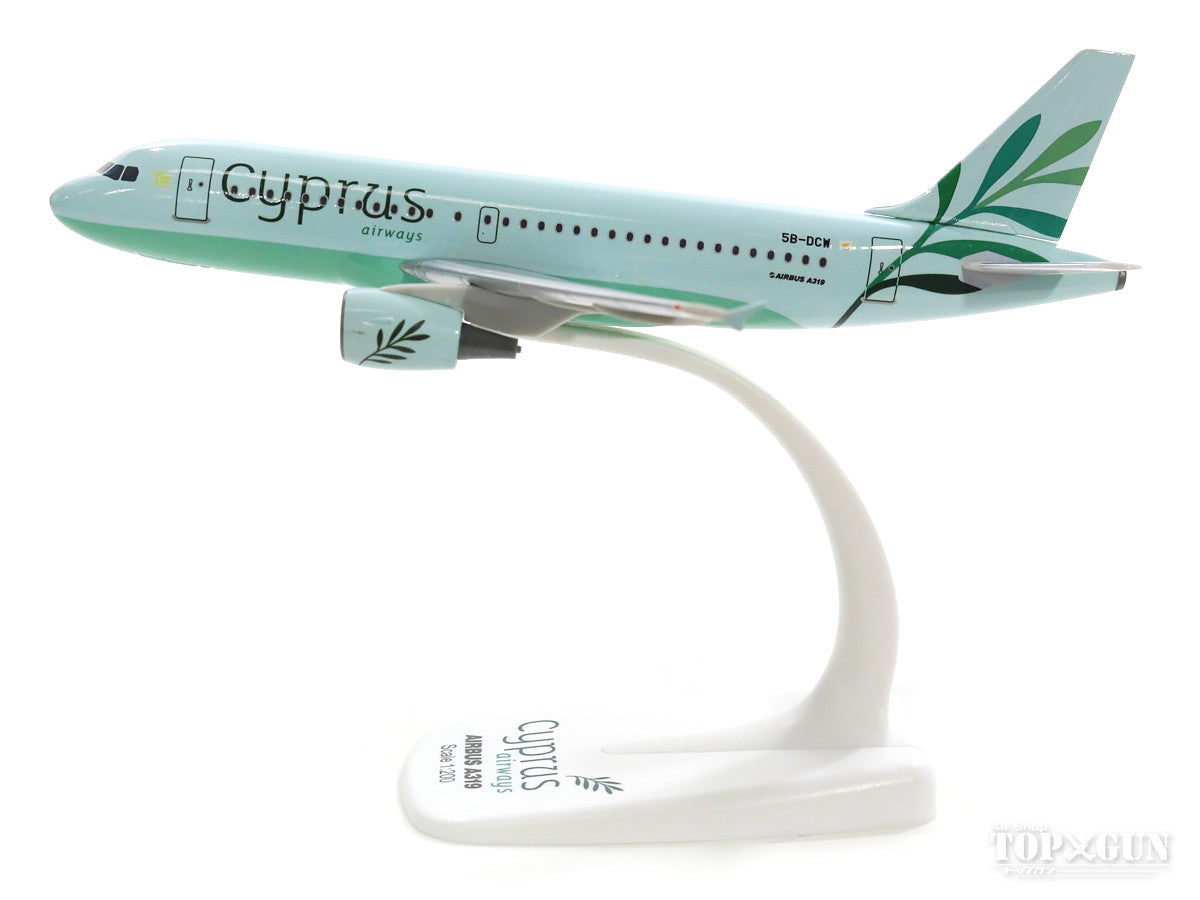 A319 Cyprus Airways 5B-DCW (Snap-in model, stand version, no landing gear) 1/200 *Plastic [612036]