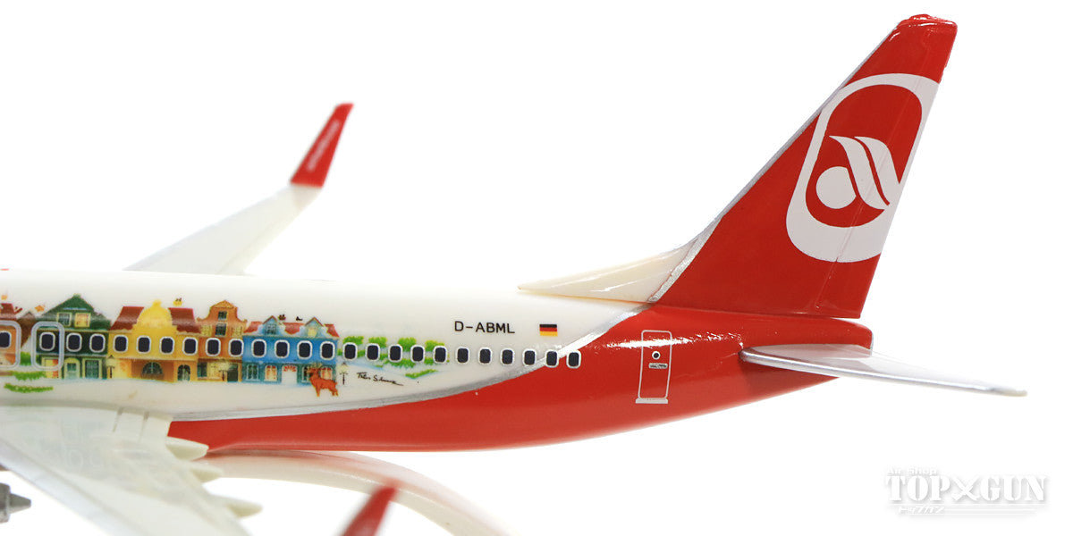 737-800 Air Berlin "Flying home for Christmas" D-ABML (Snap-in model, stand version, no landing gear) 1/200 *Plastic [612050]