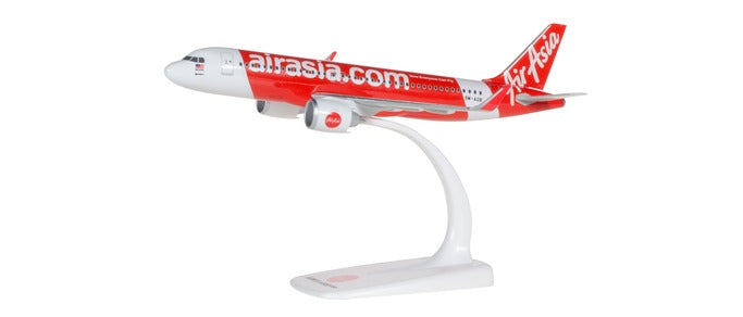 A320neo AirAsia 9M-AGB (Snap-in model, stand version, no landing gear) 1/200 *Plastic [612081]