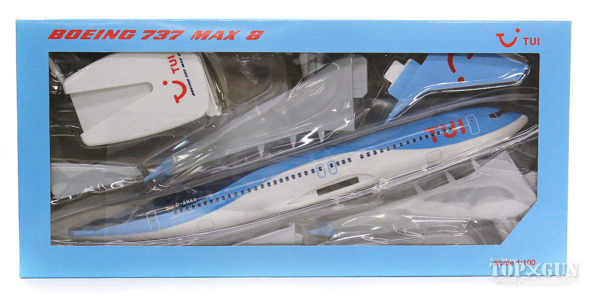 737 MAX-8 TUIフライ航空 Germany D-AMAX （スナップインモデル・スタンド仕様・ランディングギアなし） 1/100 [612166]