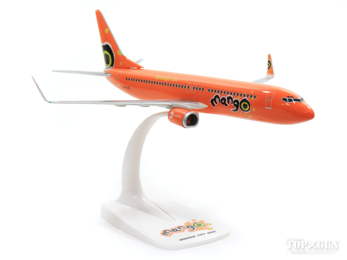 737-800 Mango Airlines ZS-SJO (Snap-in model, stand version, no landing gear) 1/250 *Plastic [612265]