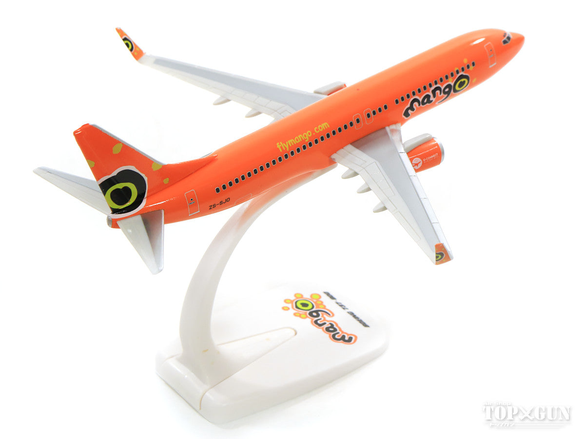 737-800 Mango Airlines ZS-SJO (Snap-in model, stand version, no landing gear) 1/250 *Plastic [612265]