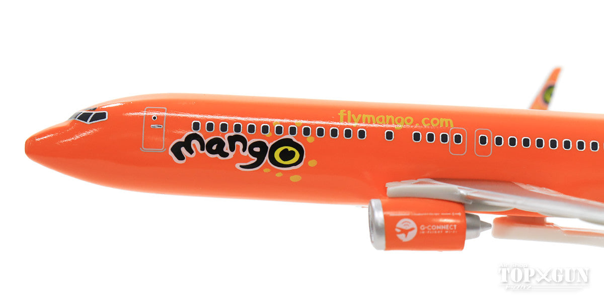737-800 マンゴー航空 ZS-SJO （スナップインモデル・スタンド仕様・ランディングギアなし） 1/250 ※プラ製 [612265]