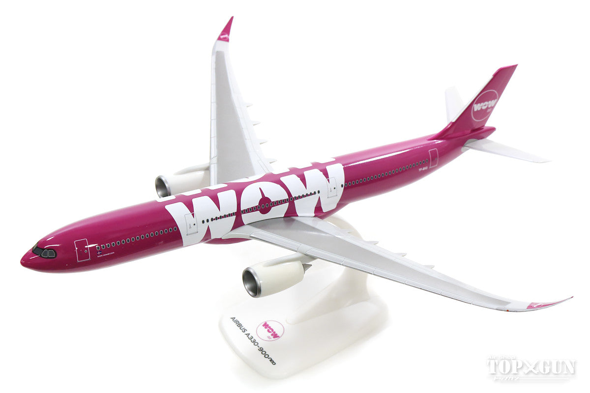 A330-900neo WOW Air TF-BIG (Snap-in model, stand specification, no landing gear) 1/200 *Plastic [612272]