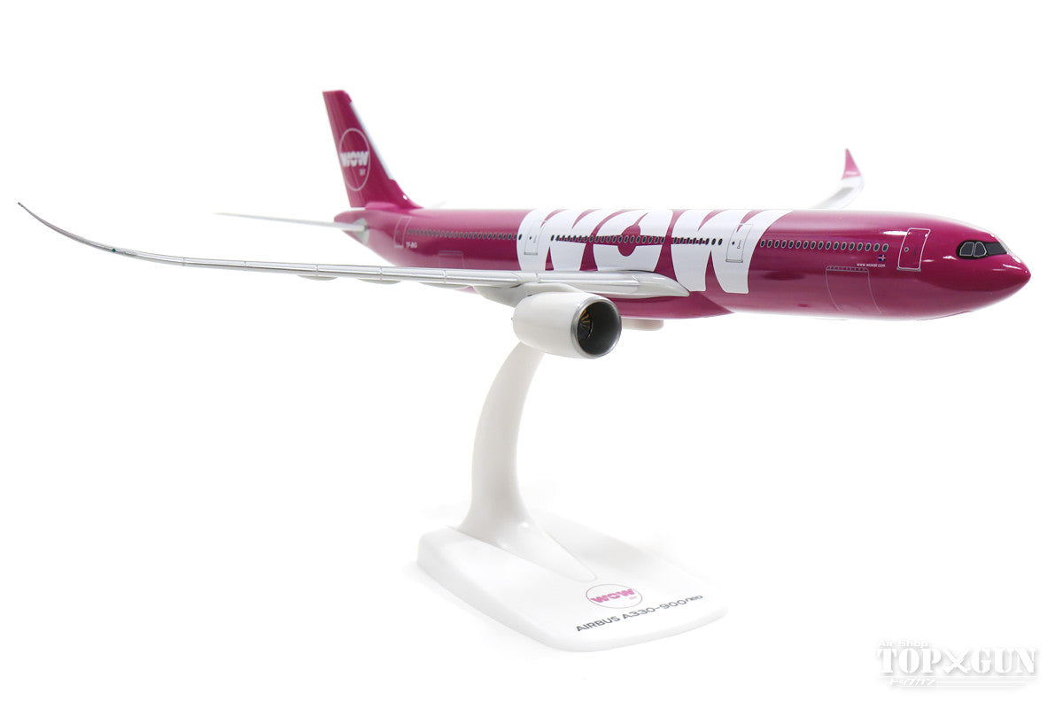 A330-900neo WOW Air TF-BIG (Snap-in model, stand specification, no landing gear) 1/200 *Plastic [612272]