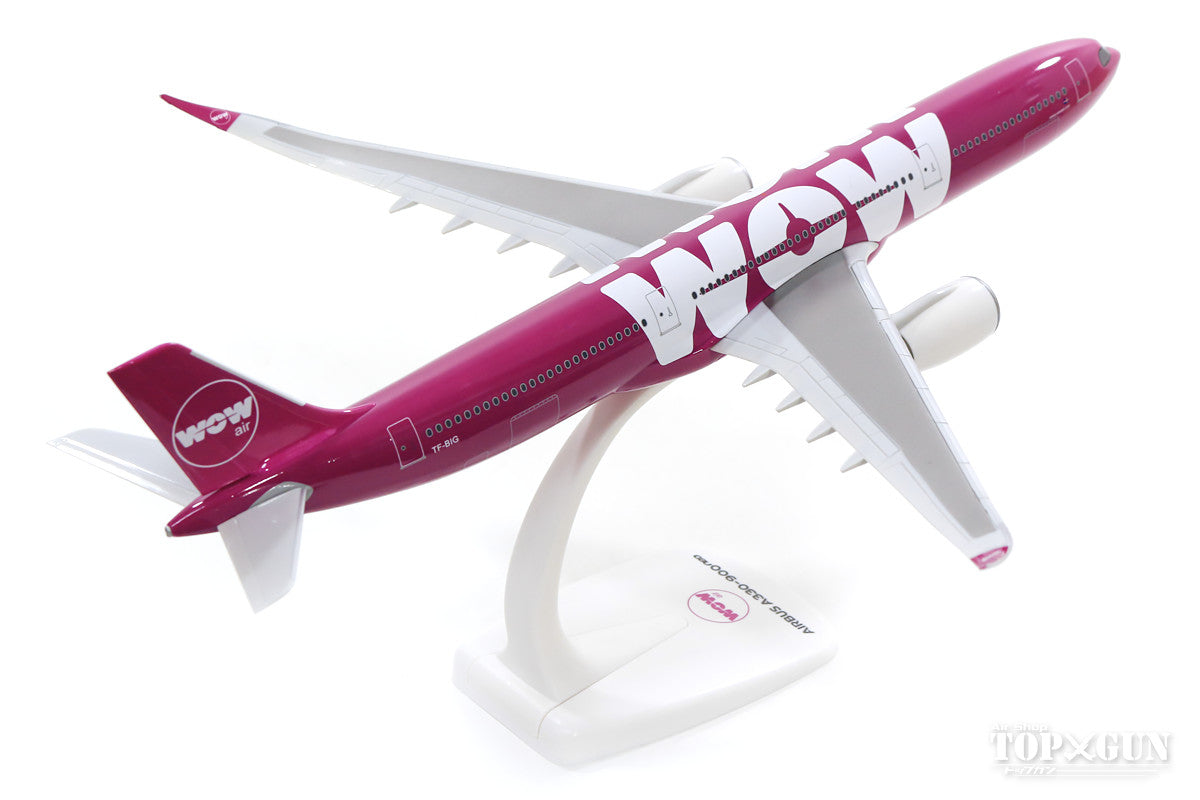 A330-900neo WOW Air TF-BIG（卡入式模型，立式规格，无起落架）1/200 *塑料 [612272]