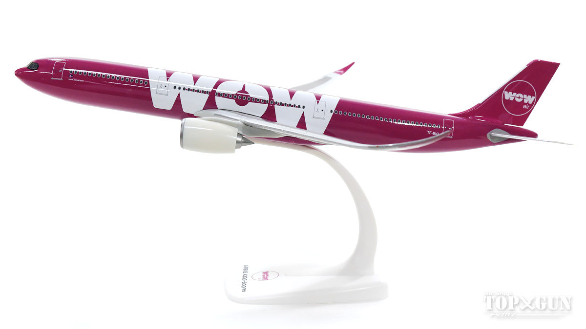 A330-900neo WOW Air TF-BIG（卡入式模型，立式规格，无起落架）1/200 *塑料 [612272]