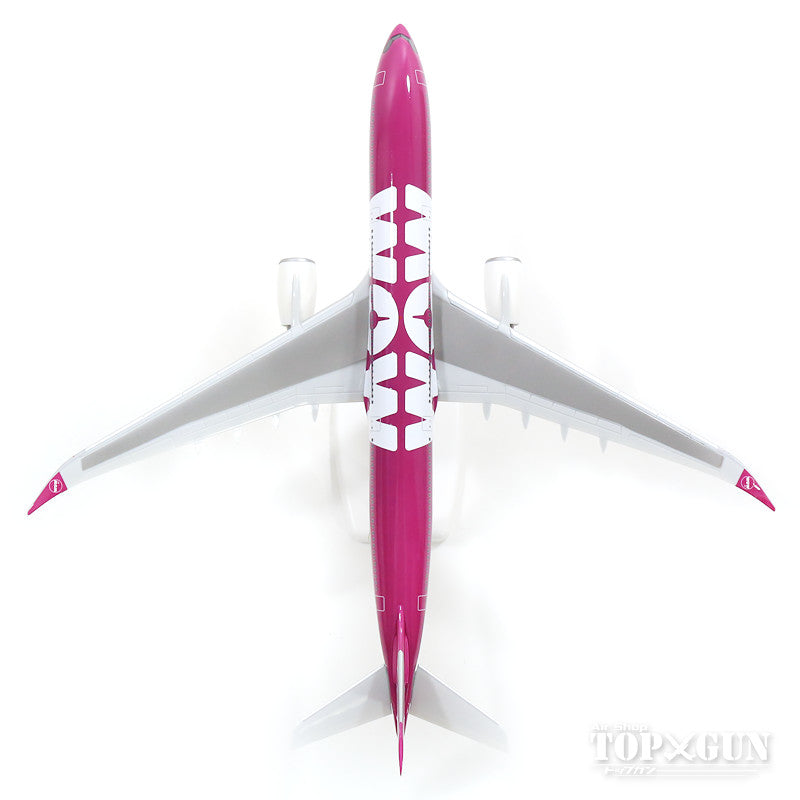 A330-900neo WOW Air TF-BIG（卡入式模型，立式规格，无起落架）1/200 *塑料 [612272]