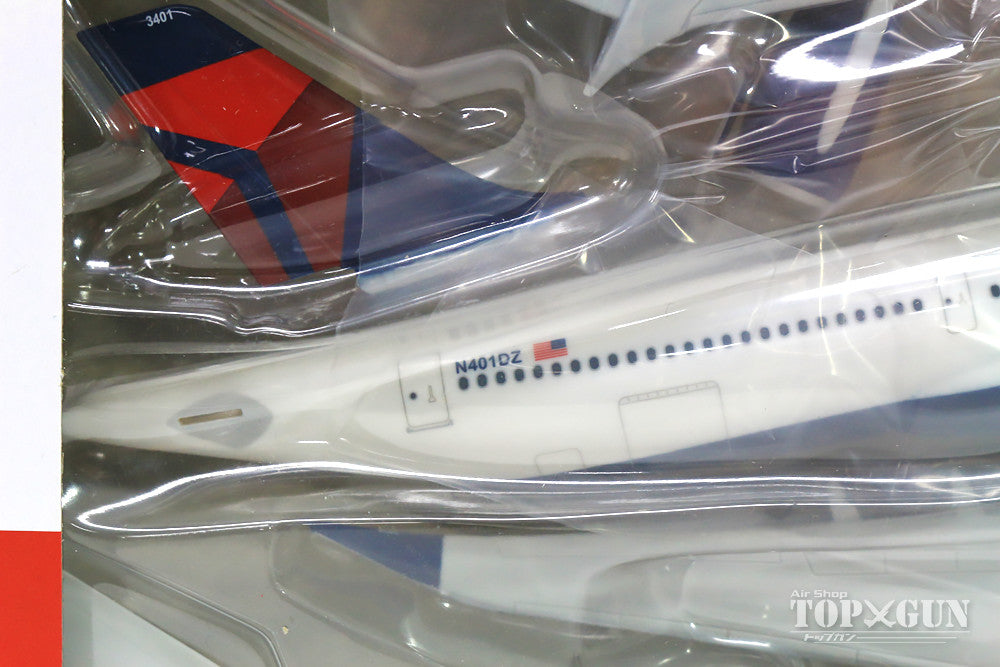 A330-900neo Delta Airlines N401DZ (Snap-in model, stand version, no landing gear) 1/200 [612388]