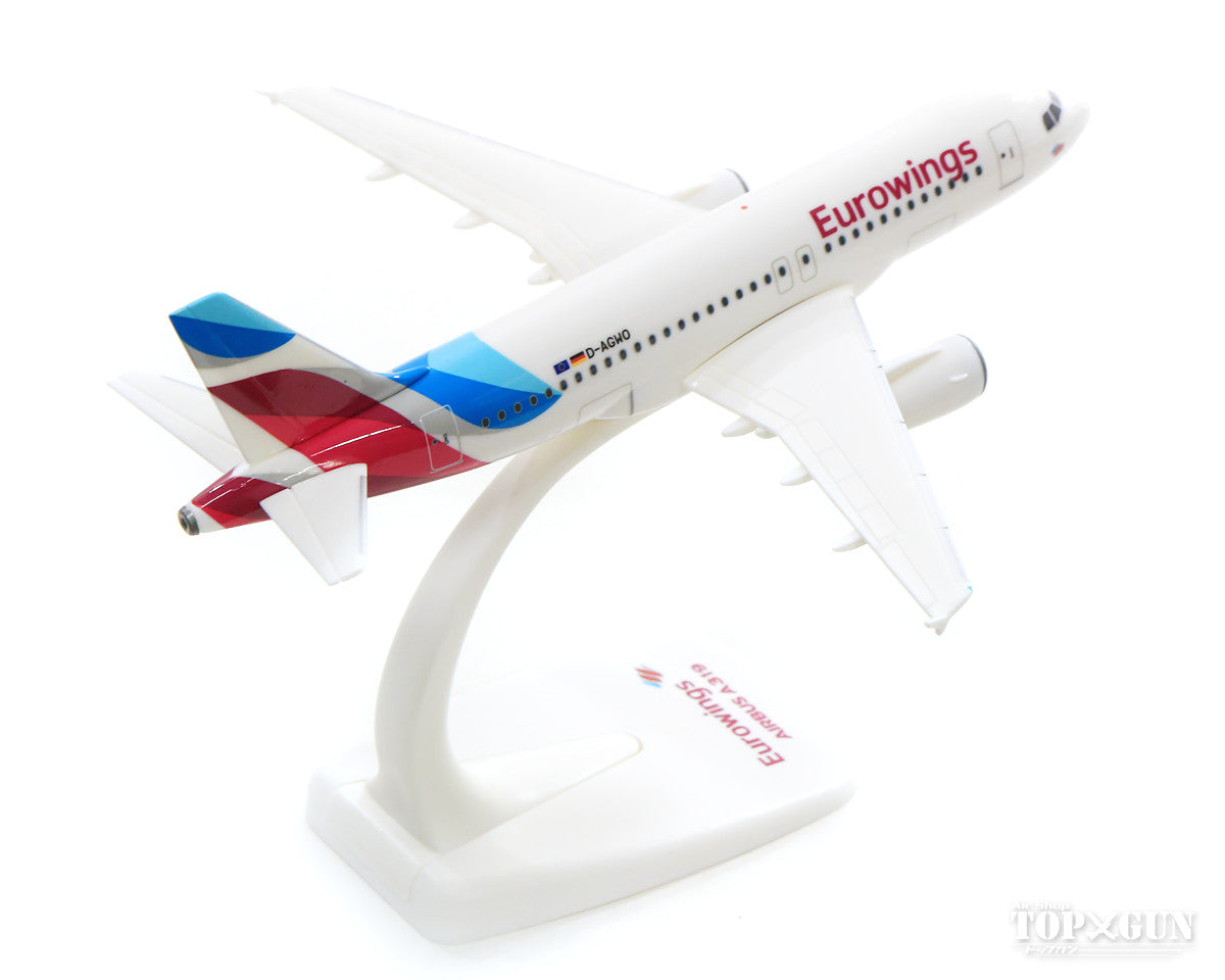 A319 Eurowings D-AGWO (Snap-in model, stand version, no landing gear) 1/200 *Plastic [612487]