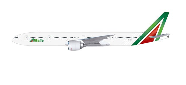 777-300ER Alitalia "Rome" EI-WLA (Snap-in model, stand version, no landing gear) 1/200 *Plastic [612555]