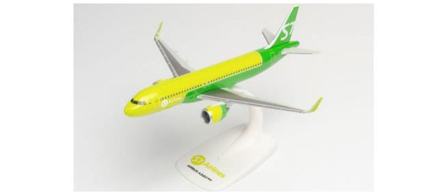 A320neo S7 Airlines VP-BWT (Snap-in model, stand specification, no landing gear) 1/200 *Plastic [612753]