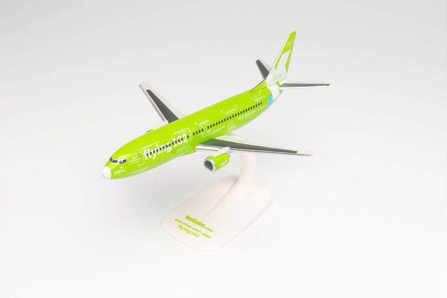 737-400 Kulula "Flying 102" ZS-OAP (Snap-in model, stand model, no landing gear) 1/180 *Plastic [613026]