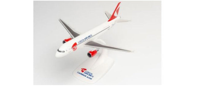 A320 Czech Airlines OK-HEU 2020 new paint (snap-in model, stand specification, no landing gear) 1/200 *Plastic [613033]