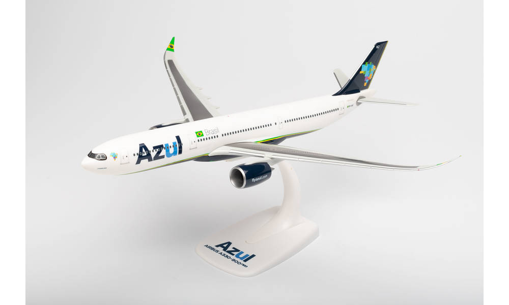 A330-900neo Azul Airlines PR-ANZ "O mundo e Azul" (Snap-in model, stand model, no landing gear) 1/200 *Plastic [613088]