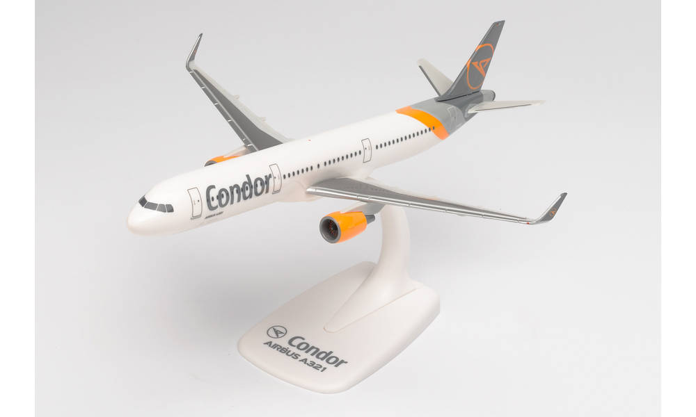 A321SL Condor Airlines (Snap-in model, stand version, no landing gear) D-AIAG 1/200 [613194]