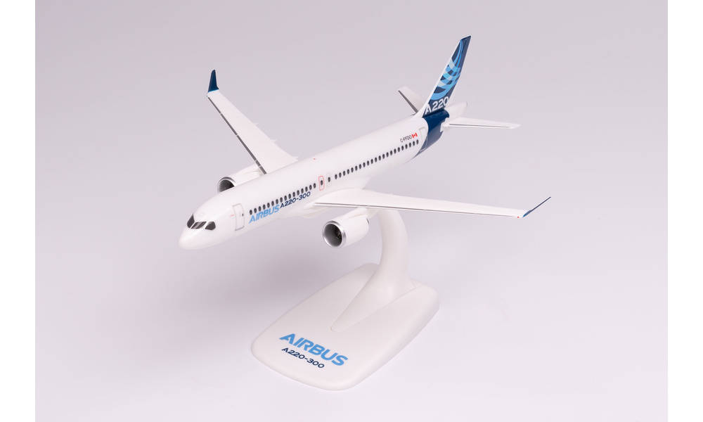 A220-300 Airbus House Color C-FFDO (Snap-in model, stand version, no landing gear) 1/200 *Plastic [613248]