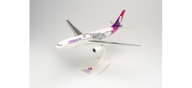 A330-200 Hawaiian Airlines (Snap-in model, stand specification, no landing gear) N360HA "Tutukamolehonua" 1/200 *Plastic [613408]