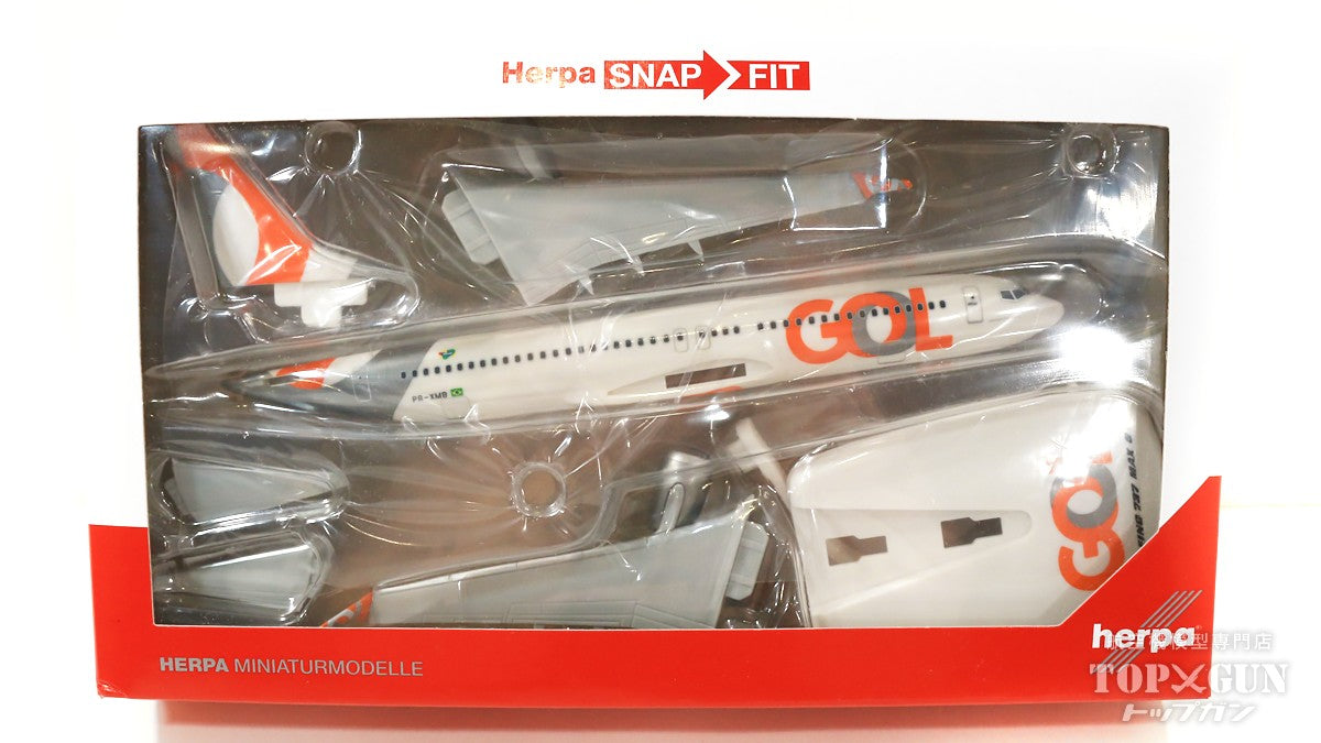 737 Max 8 GOL Airlines (Snap-in model, stand specification, no landing gear) PR-XMB 1/200 [613514]