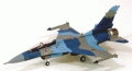 F-16D アメリカ空軍 第354戦闘航空群 第18仮想敵飛行隊 Blue Foxes 青迷彩 アイルソン基地 AK3661/200 [6313]