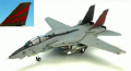 F-14A アメリカ海軍 第154戦闘飛行隊 「ブラックナイツ」 隊長（CO）機 厚木基地 NF101 1/200 [6603]