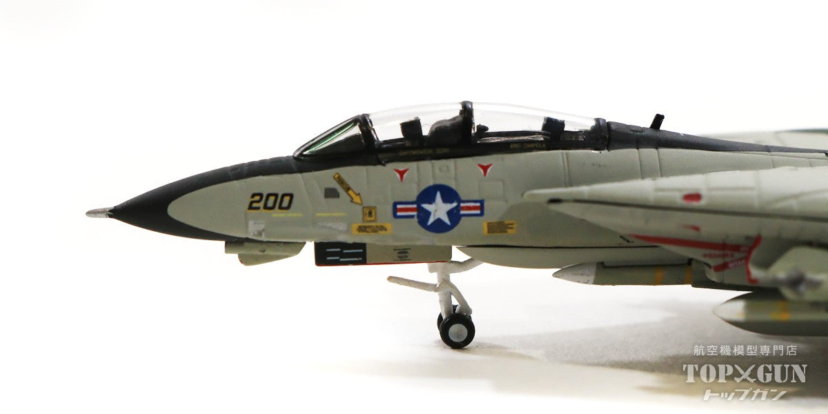 F-14A アメリカ海軍 第21戦闘飛行隊 「フリーランサーズ」 航空団司令（CAG）機 空母コンステレーション搭載 NK200 1/200 [6641]