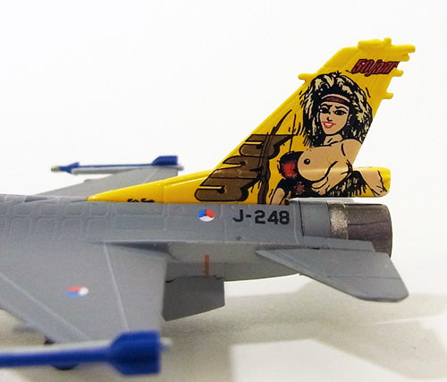 F-16A 荷蘭皇家空軍第323中隊50週年特別塗裝「骯髒的黛安娜」 1998 J-248 1/200 [7525]