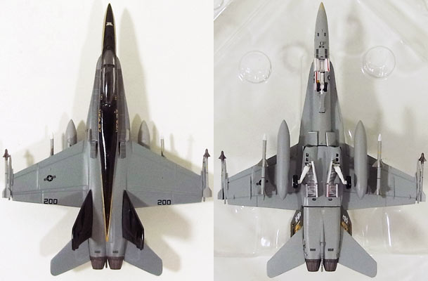 F/A-18C 美國海軍第27戰鬥攻擊中隊「皇家狼牙棒」聯隊指揮官（CAG）飛機 1999 NF200 1/200 [7891]