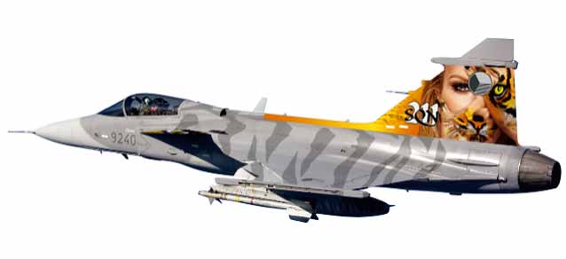 [Pre-order item] JAS-39C Czech Air Force Tiger Meet 2017 "Wildcat" 9241 1/72 [82MLCZ7210]