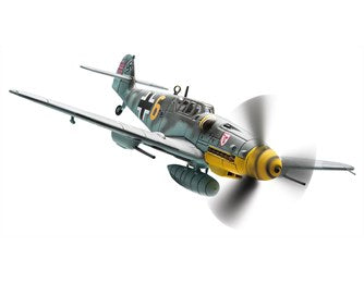 Bf109G-6, German Air Force, 3rd Fighter Wing "Udet", 9th Squadron, Sergeant Alfred Suhlau's aircraft, Bad Woerishofen Air Base, December 1943, 1/72 [AA27103]