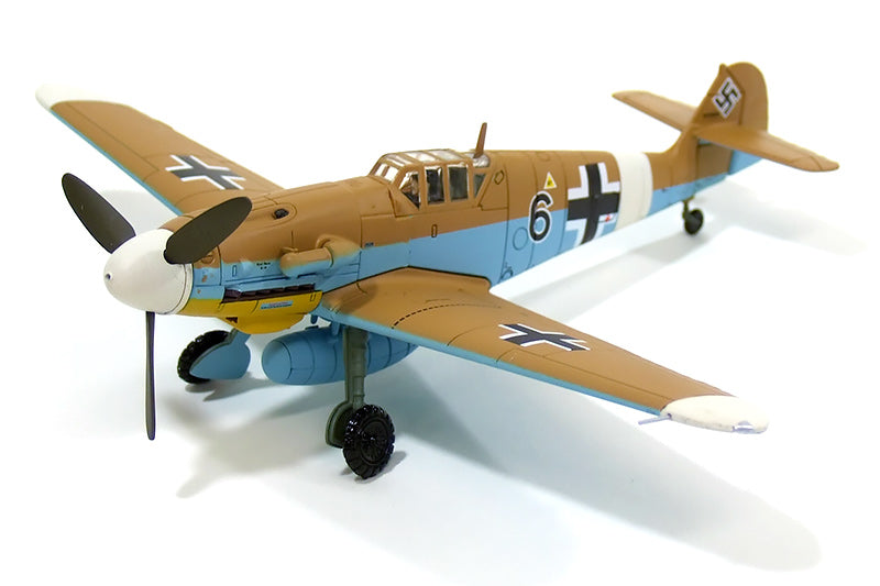 Bf109G-2/Trop (Tropical version) German Air Force No. 77 Fighter Wing III Squadron 8th Squadron Heinz Ludemann's aircraft (preserved at the Royal Air Force Museum) 1/72 [AA27104]