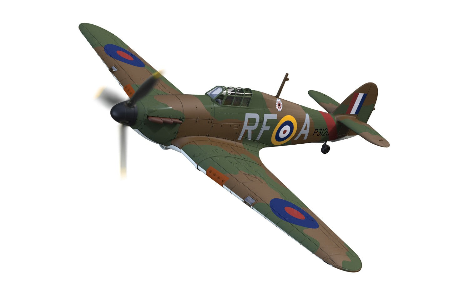 Hawker Hurricane Mk.I, Royal Air Force (Polish Air Force in Exile), No. 303 Squadron "Kościuszko", Lt. Zdzislaw Henneberg, RAF Northolt, England, September 1940, P3120 1/72 [AA27602]