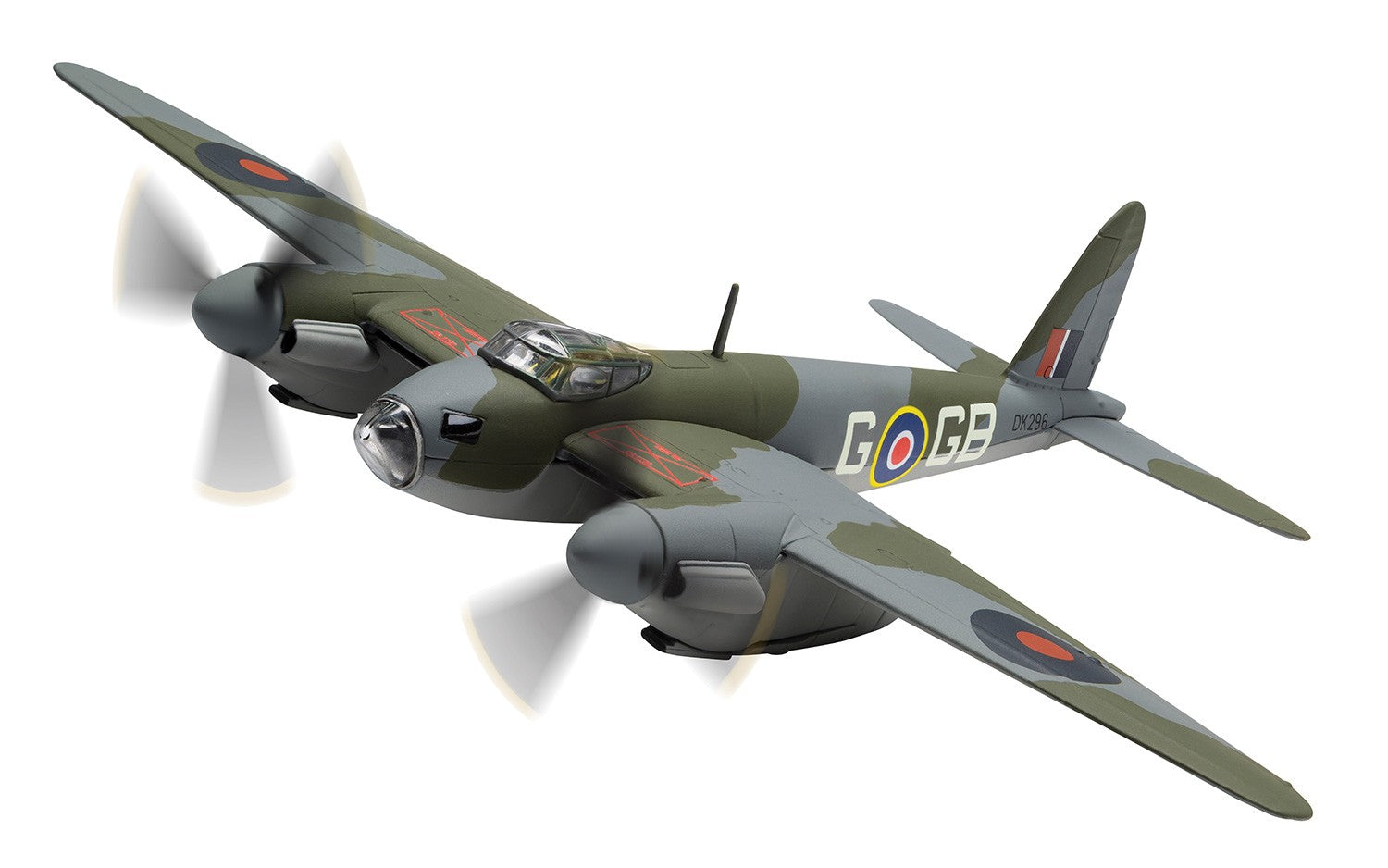 [Pre-order item] Mosquito B Mk.VI (bomber type) RAF No. 105 Squadron Captain George Parry's aircraft 1942 GB-G/DK296 1/72 [AA32820]