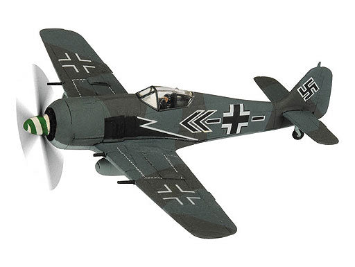 FW190A-8 German Air Force, II. Fighter Wing 2, Commander of the II. Squadron, Major Kurt Bühringen (112 kills), Creil, France, May 1944, 1/72 [AA34315]