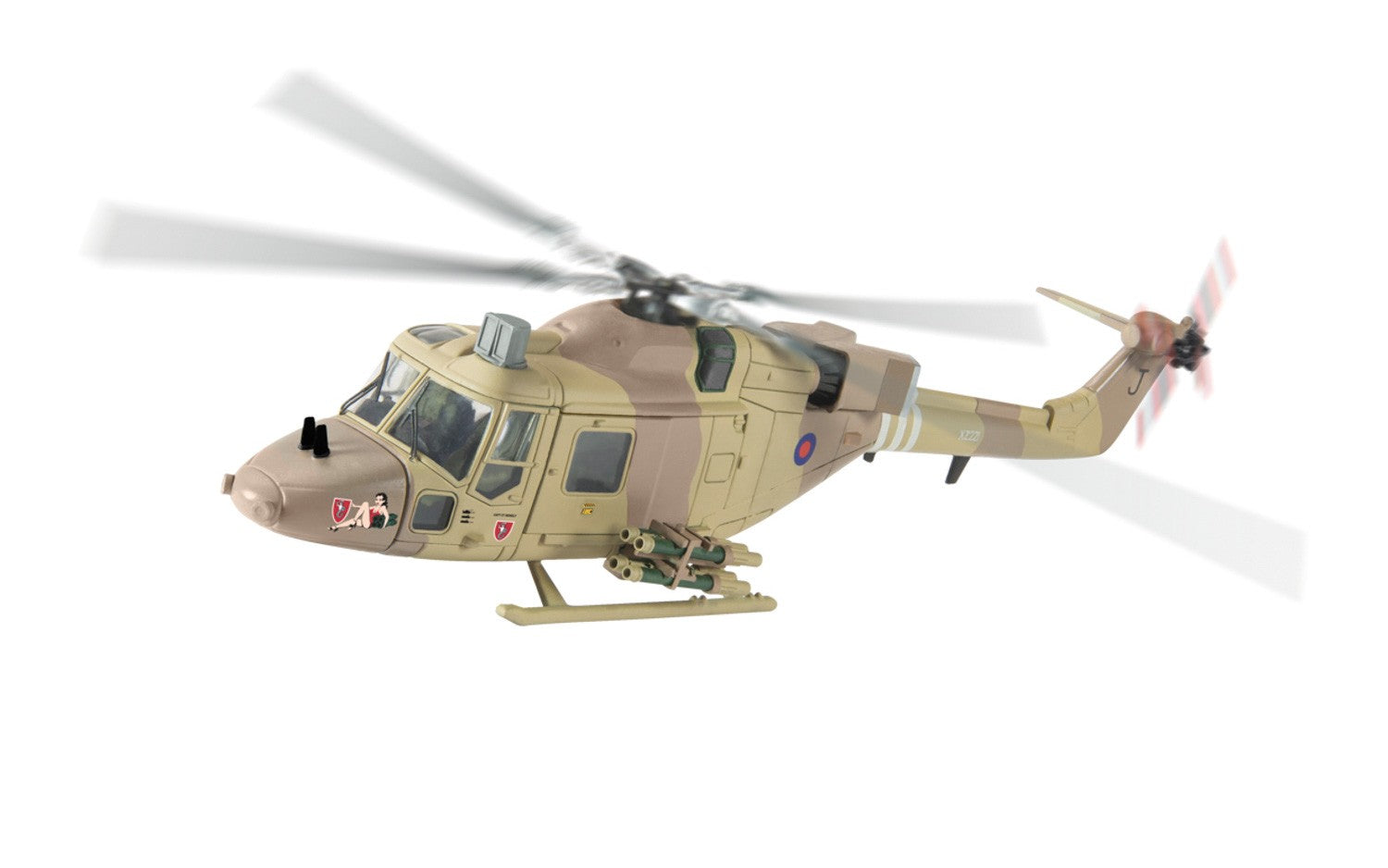 Westland Lynx AH.Mk 1, British Army, No. 654 Squadron, Operation Granby (Gulf War), Iraq, 1991, XZ221, 1/72 [AA39006]