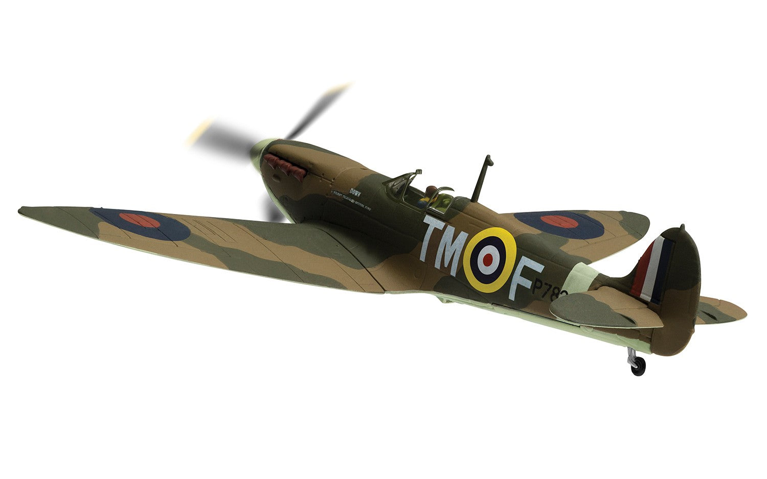 スピットファイアMk.IIa イギリス空軍 第504飛行隊 バリーハルバート基地 41年 P7823/TM-F 「Down Belfast Telegraph Spitfire Fund」 1/72 [AA39213]