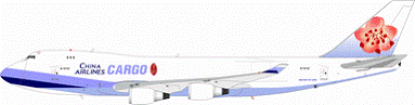 747-400F/SCD（貨物型） チャイナ・エアライン（中華航空） B-18720 1/200 ※金属製 [ALB015]