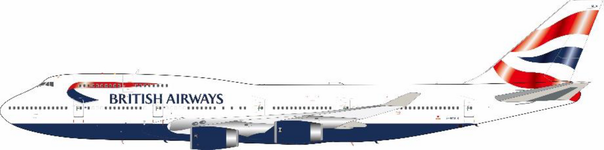 【予約商品】747-400 ブリティッシュ・エアウェイズ 2000年代 G-BNLX 1/200 [ARDBA64]