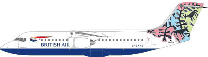 British Airways BAe146-RJ100 G-BXAS "ANIMALS AND TREES" 1/200 [AV2146010]