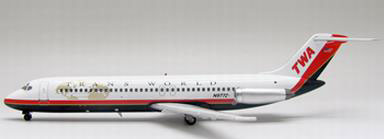 DC-9-30 TWAトランスワールド航空 90年代 N977Z 1/200 [AVDC9300514C(AV2DC90514A)]