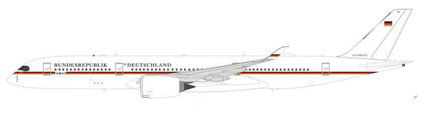 1 400 A350-900ACJ ドイツ空軍 政府 要人輸送機 10+03 - 航空機 