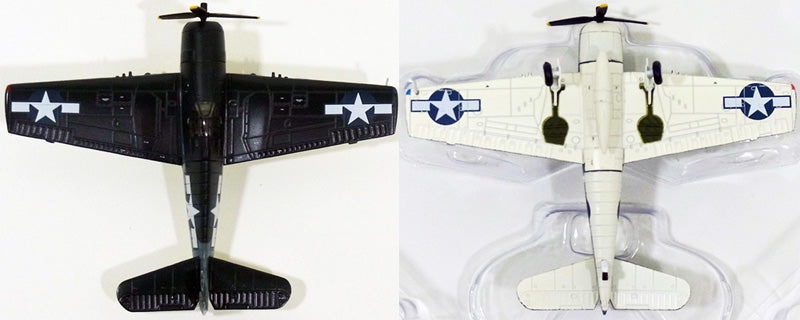 F6F-3ヘルキャット アメリカ海軍 第51戦闘飛行隊 空母サン・ジャシント搭載 44年 1/144 [AV441020]