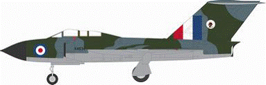 Gloster Javelin FAW.4 Royal Air Force No. 228 Conversion Squadron (preserved) XA634 1/72 [AV7254001]