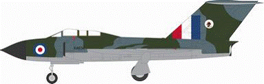 グロスター ジャベリンFAW.4 イギリス空軍 第228機種転換飛行部隊 （保存機） XA634 1/72 [AV7254001]