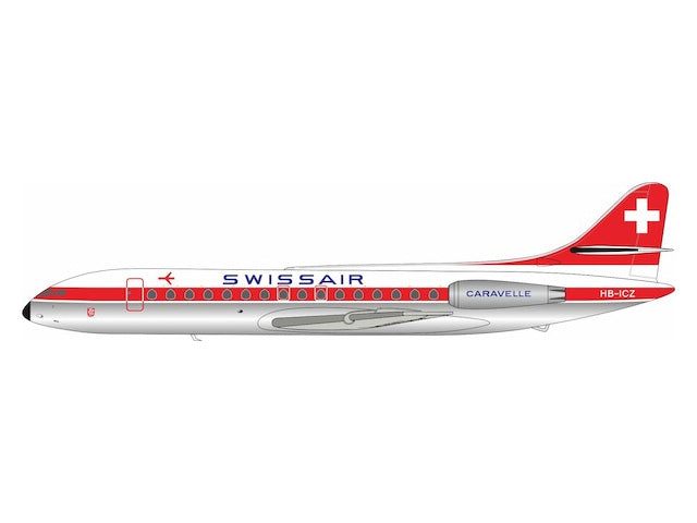 SE-210 Caravelle III Swissair HB-ICZ 1/200 [B-210-SR-ICZ] 